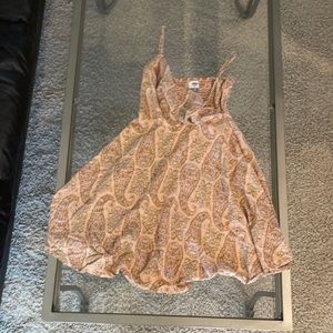 Old Navy Floral Peach Dress